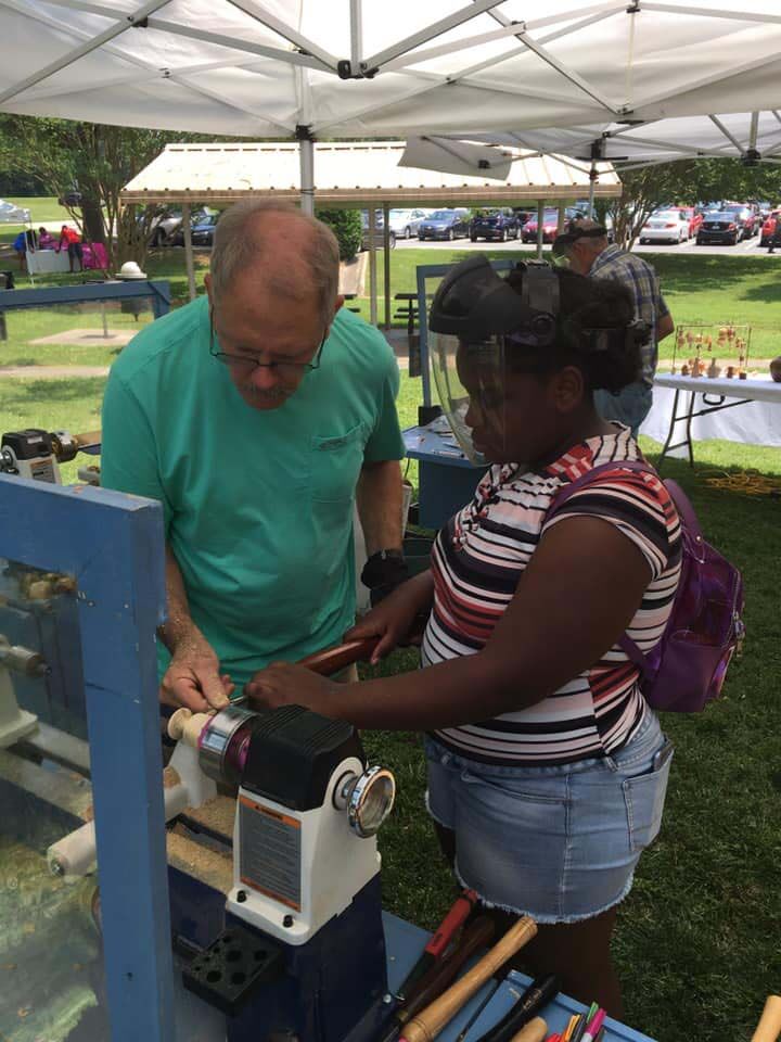 Woodturners outreach